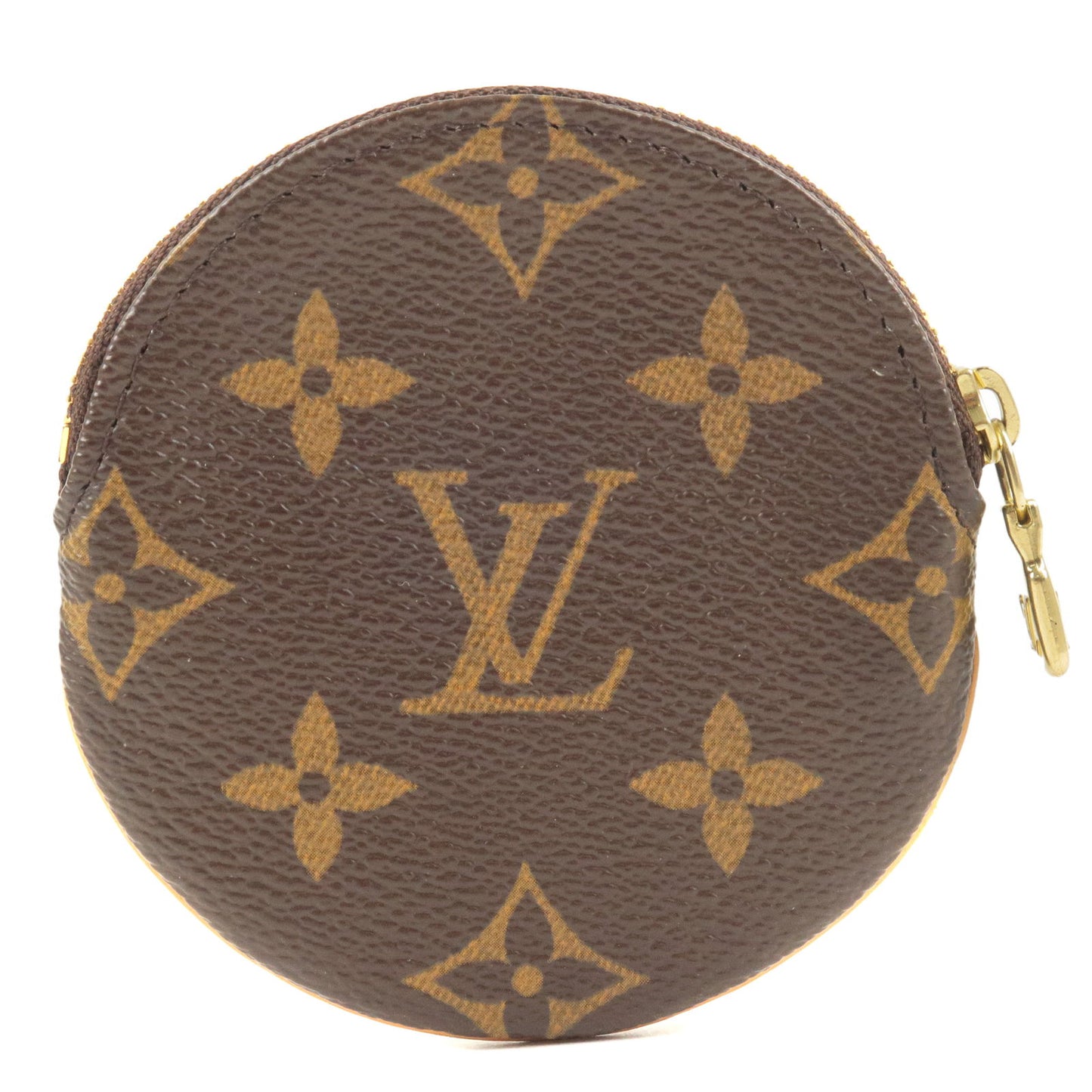 LOUIS VUITTON Monogram Porte Monnaie Rond Coin Purse Round Coin Case M61926