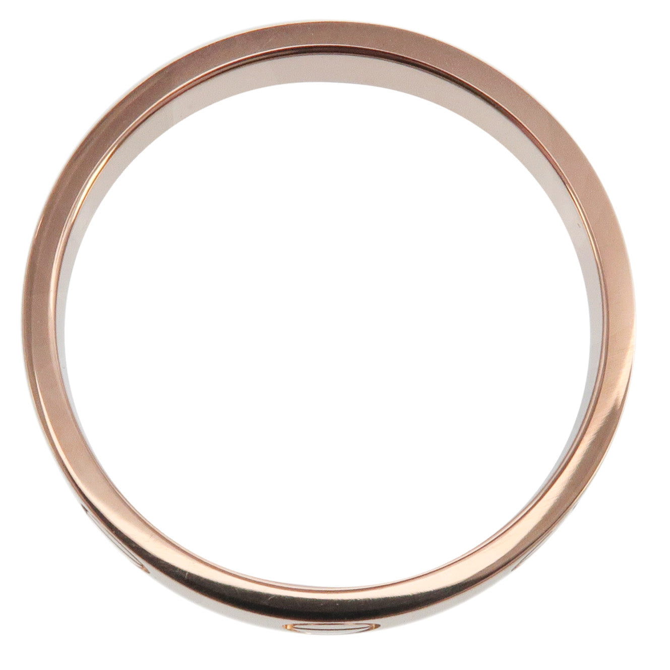 Cartier Mini Love Ring K18PG 750PG Rose Gold #50 US5-5.5 EU50