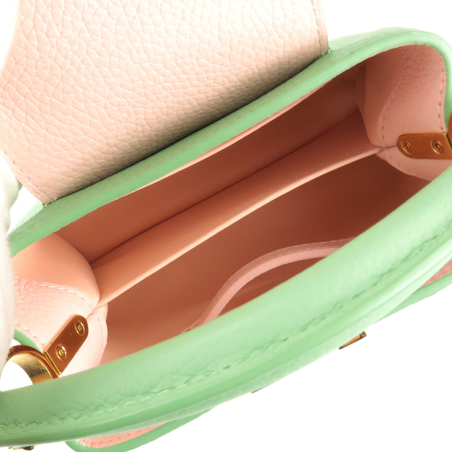 Louis Vuitton Capucines Mini 2Way Hand Bag Green M59928