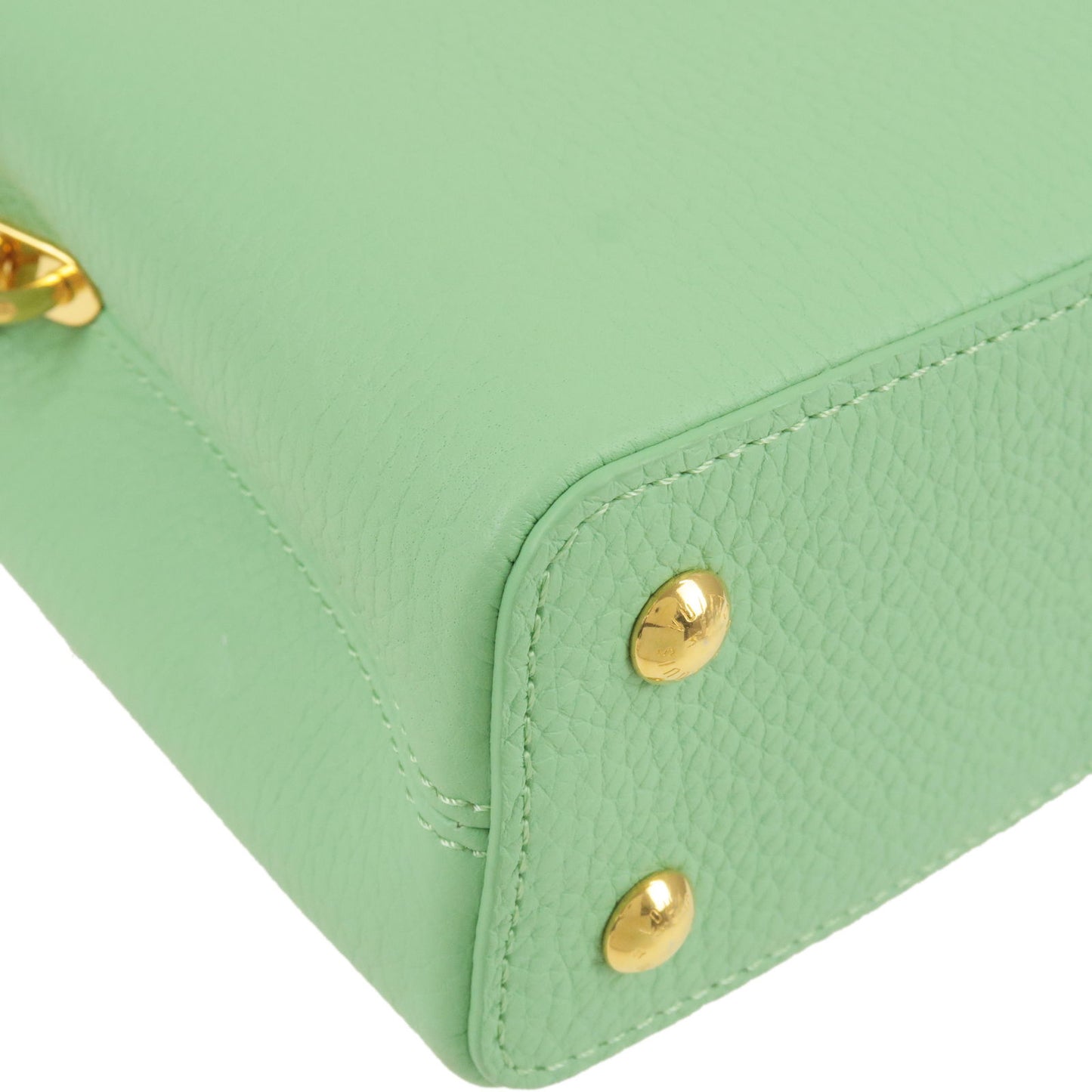 Louis Vuitton Capucines Mini 2Way Hand Bag Green M59928