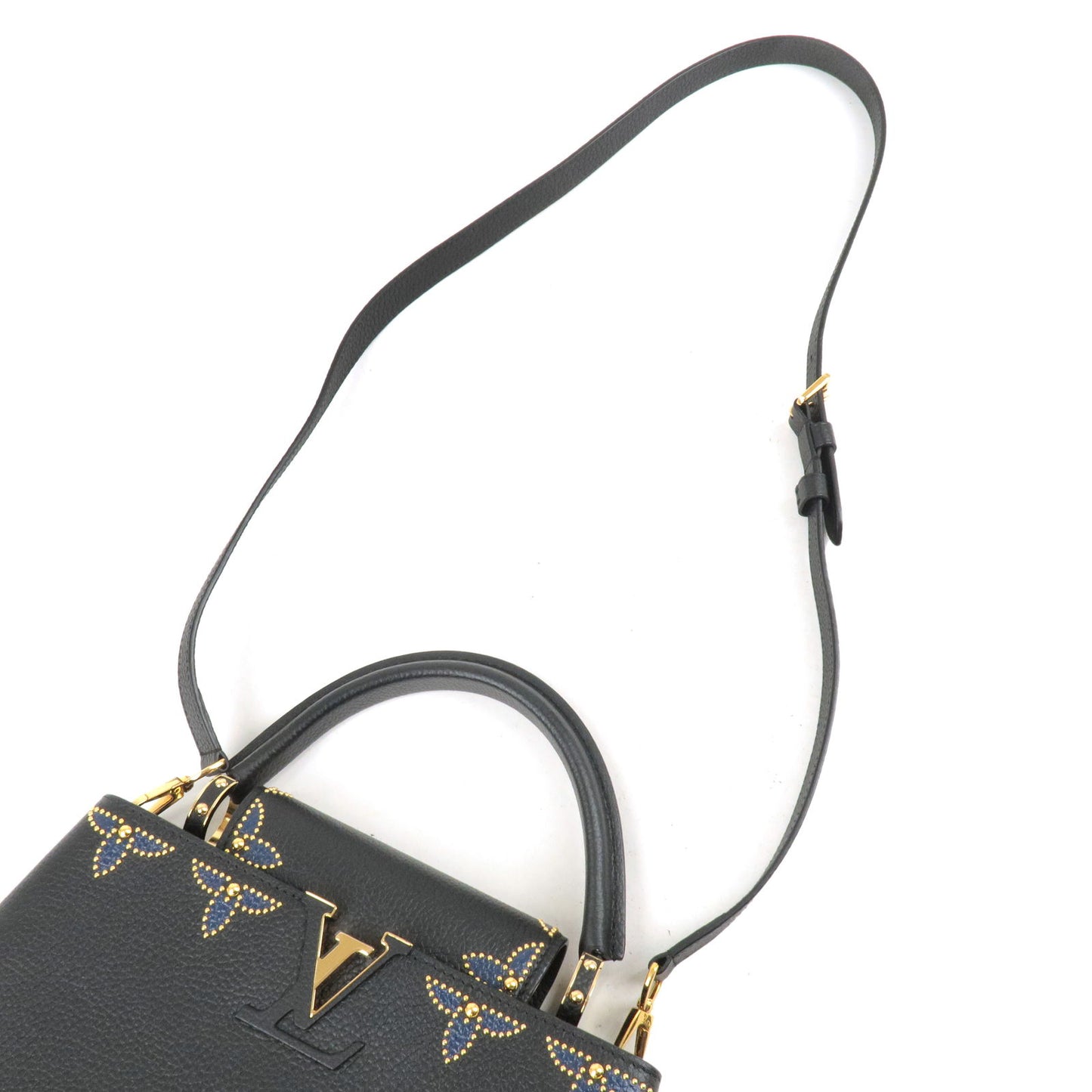 Louis-Vuitton-Studded-Capucines-PM-2Way-Hand-Bag-M52138 – dct
