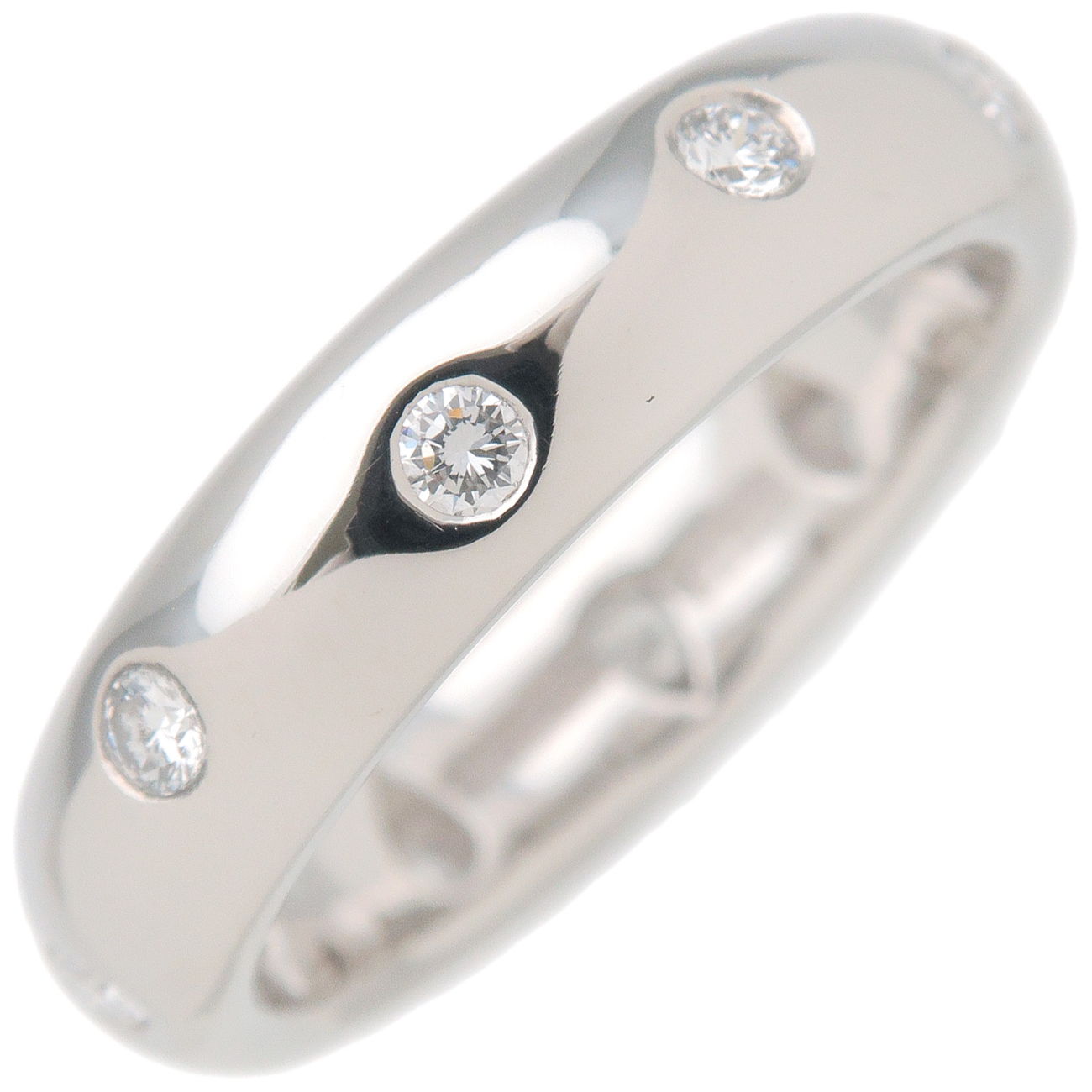 Tiffany&Co.-Dots-Ring-10P-Diamond-PT950-Platinum-US6-EU52