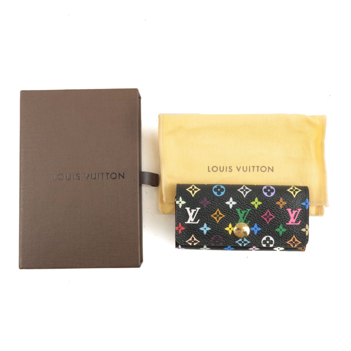 Louis Vuitton Monogram Multi Color Multicles 4 Key Case M60044