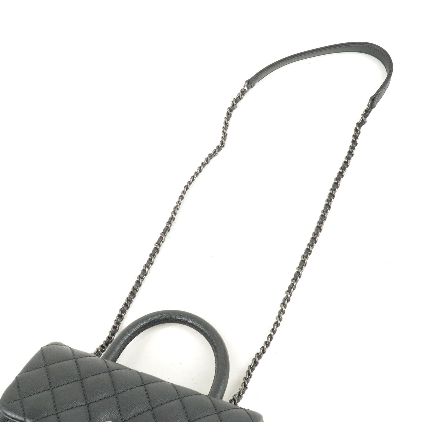 CHANEL-Matelasse-Caviar-Skin-COCO-Handle-24(XS)-Bag-Black-A92990 –  dct-ep_vintage luxury Store