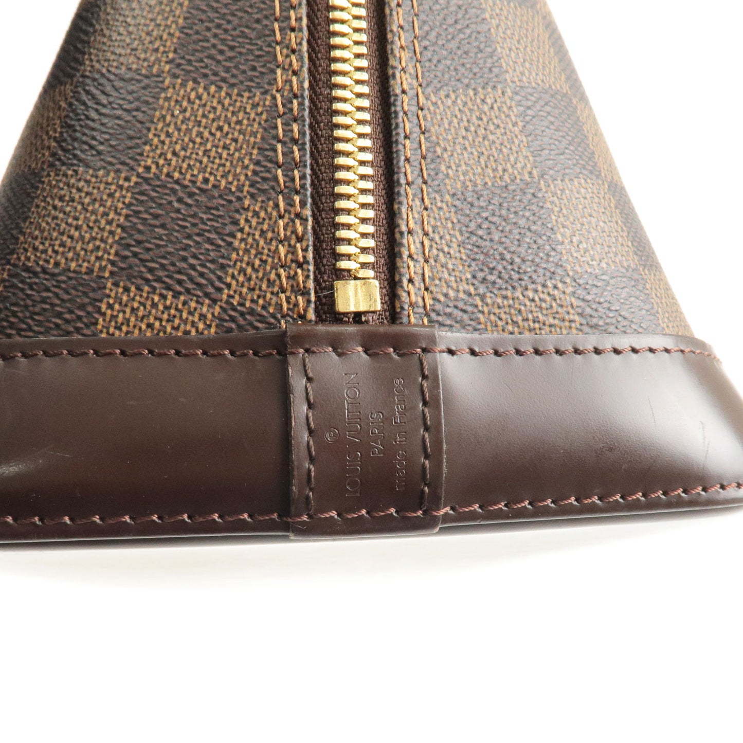 Louis Vuitton Damier Ebene Alma Hand Bag N51131