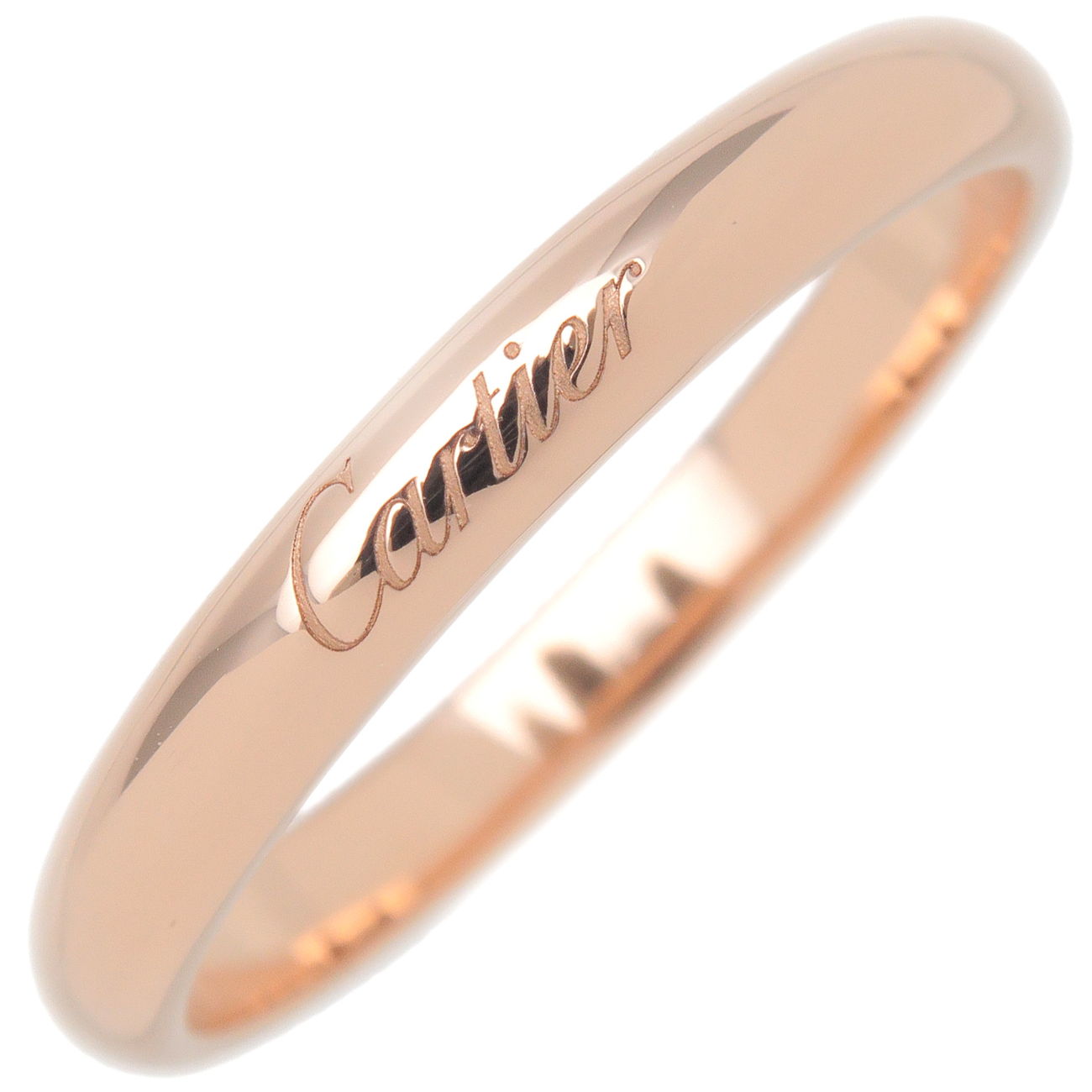 Cartier-Wedding-Ring-K18PG-750PG-Rose-Gold-#60-US9-9.5-EU60