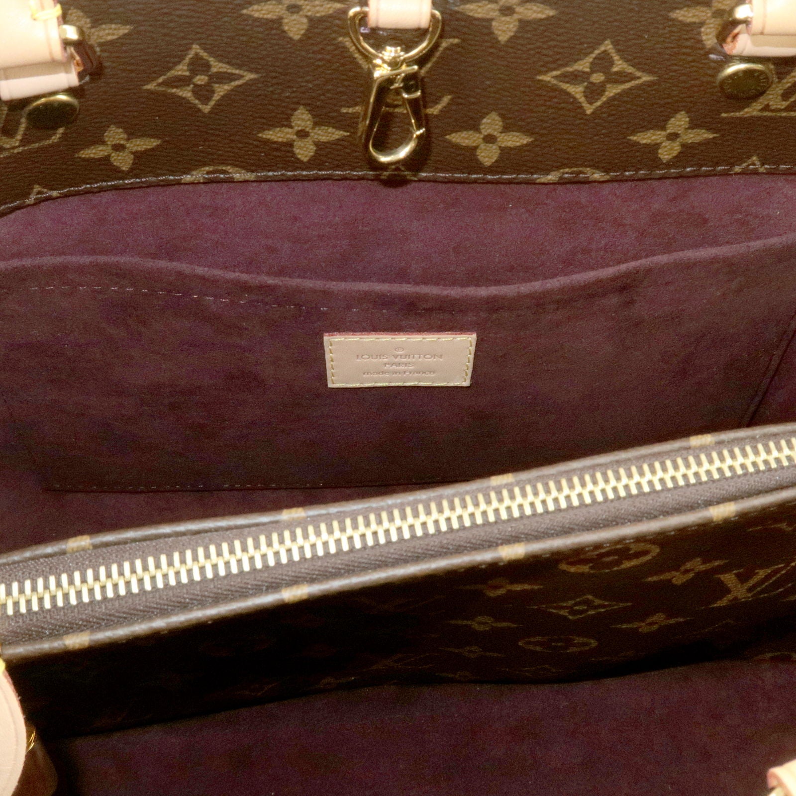 LV Montaigne MM Handbag Monogram M41056