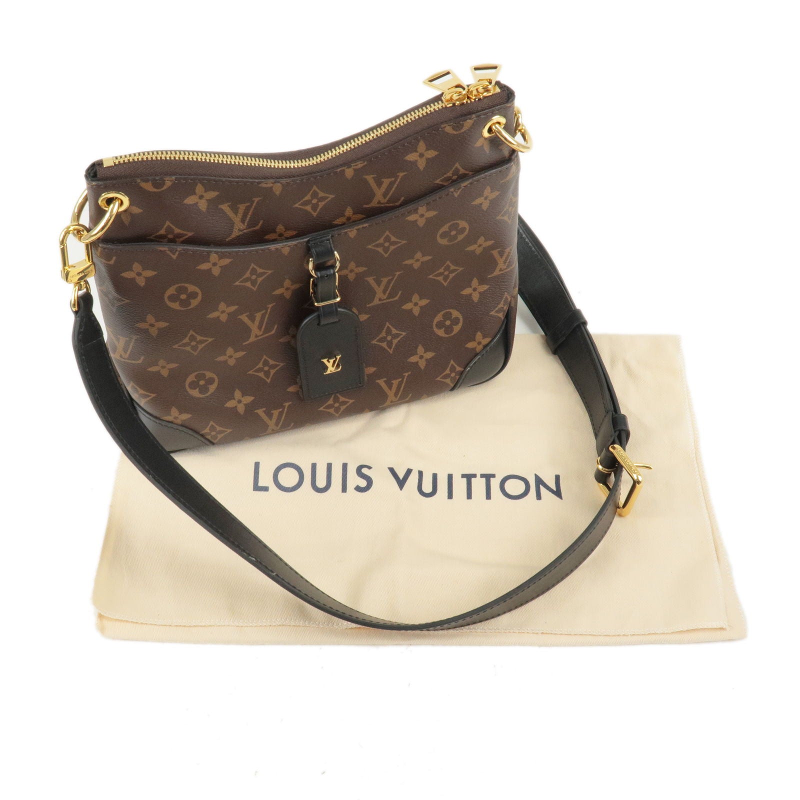 Louis-Vuitton Monogram Odeon NMPM Crossbody Bag