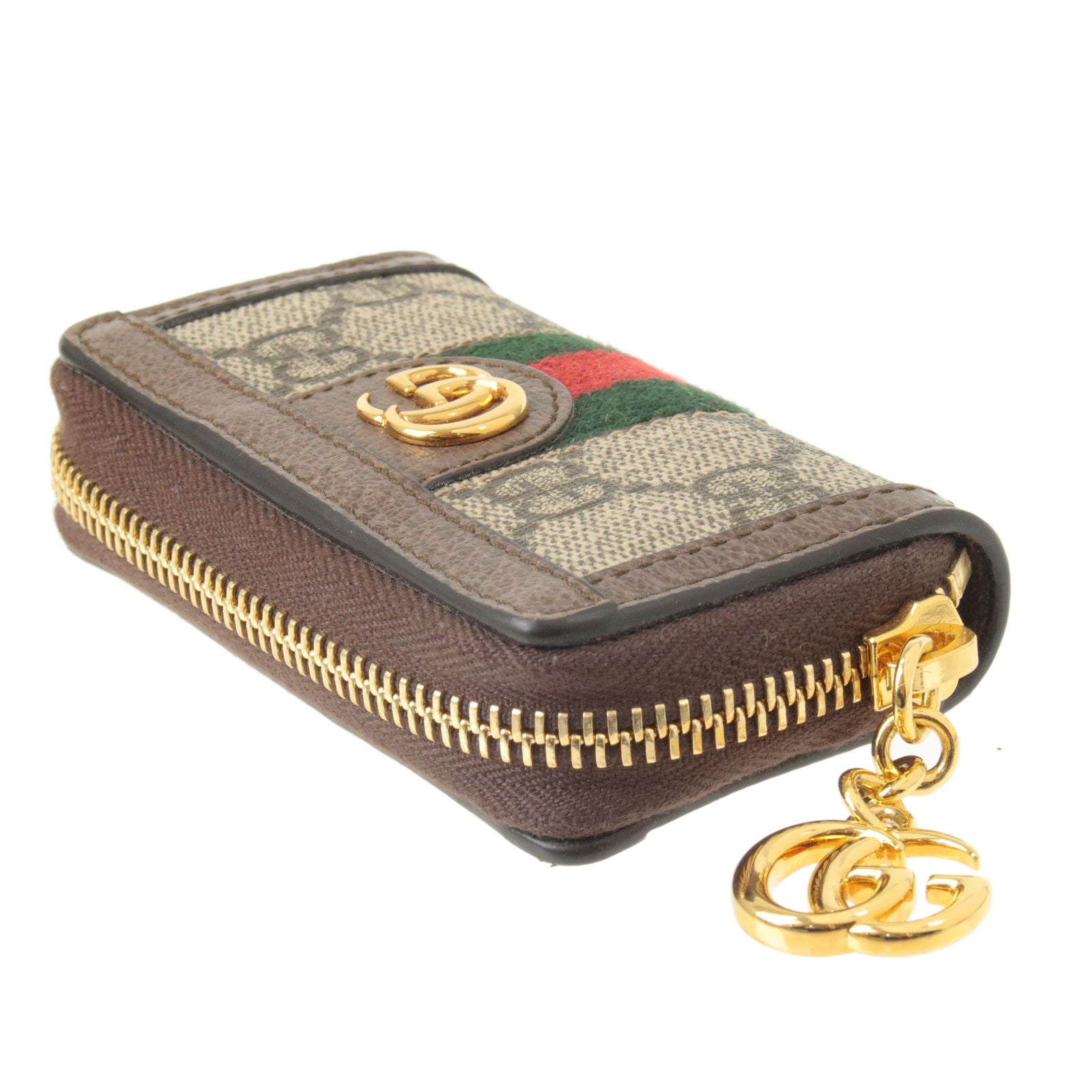 Authentic New in Box Gucci Ophidia Key Coin Chain Pouch With 