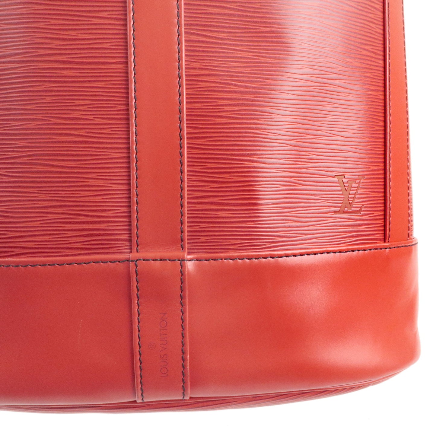 Louis Vuitton Epi Randonnee GM Laundry Bag Castilian Red M43087