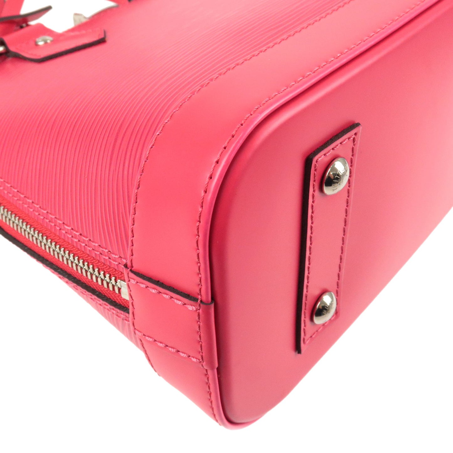 Louis Vuitton Epi Alma BB 2Way Hand Bag Hot Pink M42048