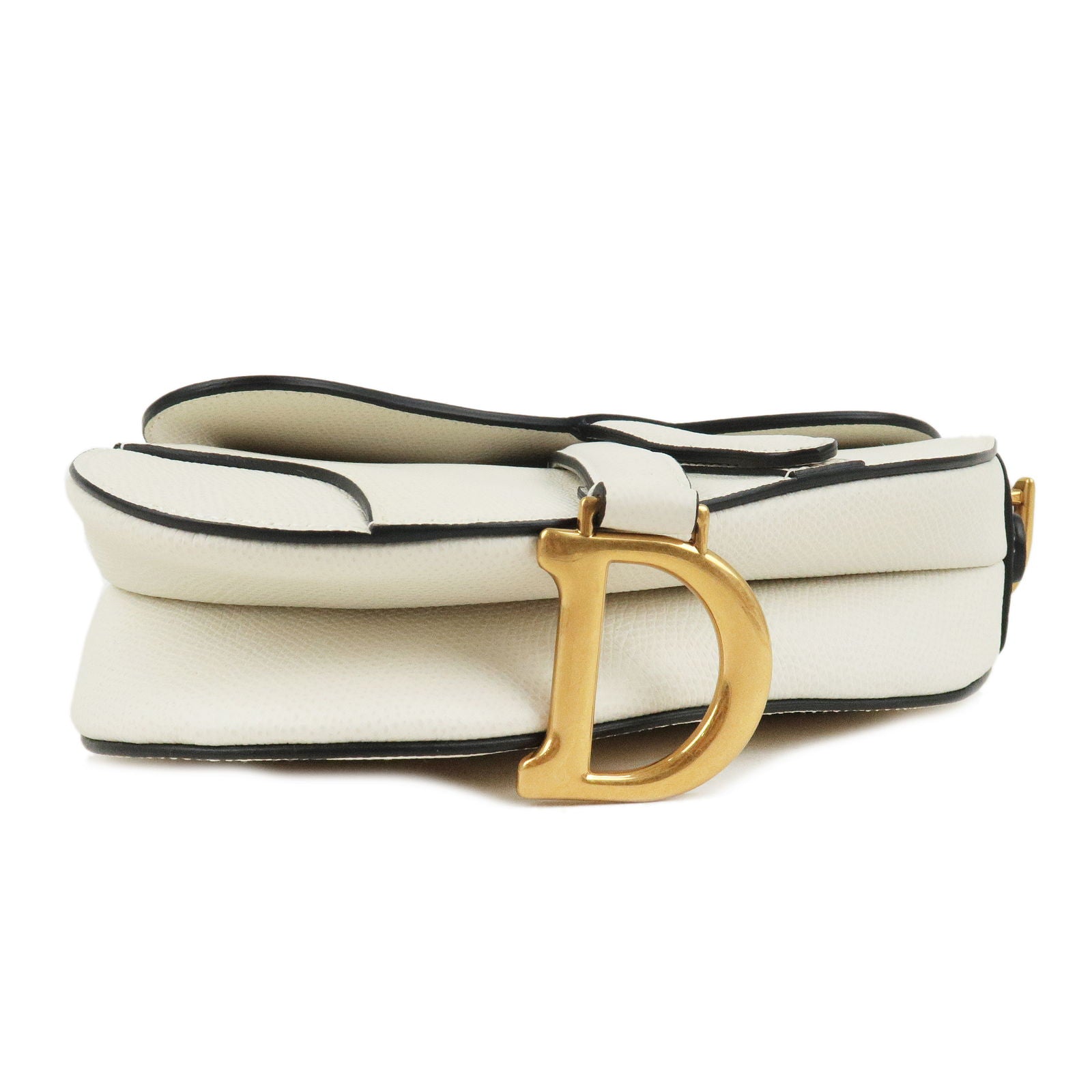 Christian-Dior-Saddle-Bag-Leather-Shoulder-Bag-Hand-Bag-White –  dct-ep_vintage luxury Store