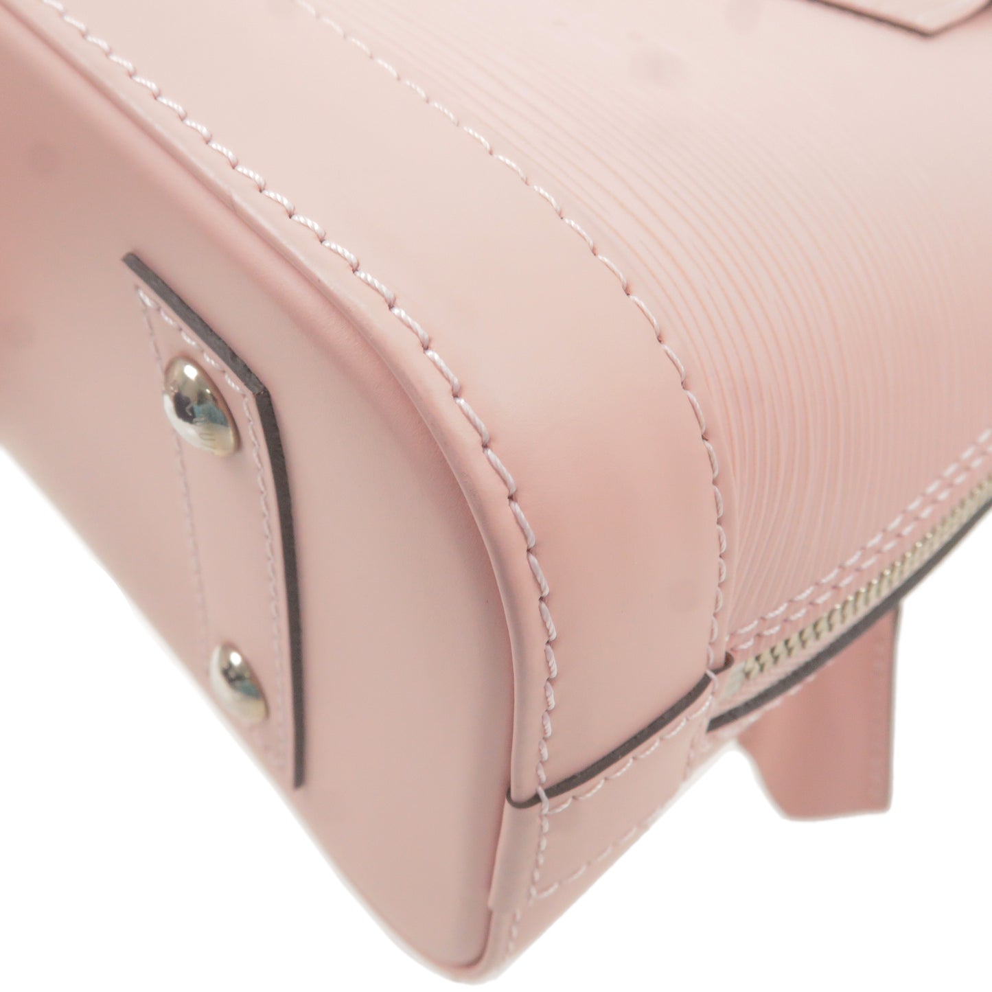 Louis Vuitton Epi Alma BB 2Way Hand Bag Rose Bellerine M41327