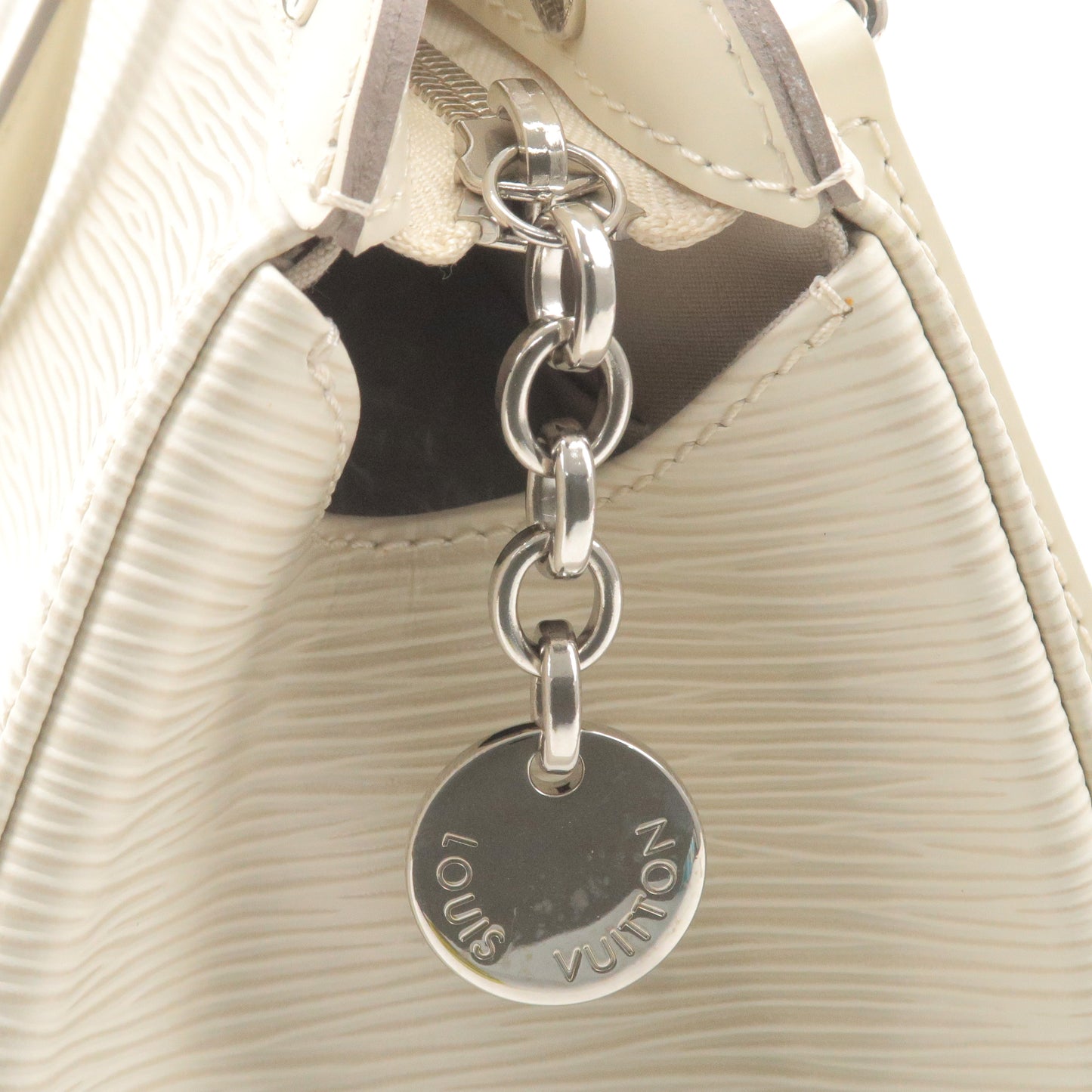 Louis Vuitton Epi Brea MM 2Way Bag Hand Bag Ivoire M40330