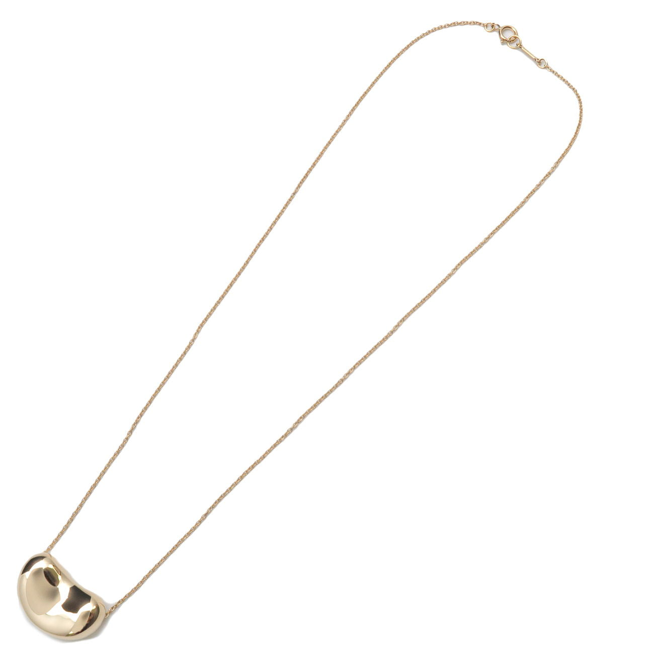 Bean Large Gold Necklace – Janet Mavec