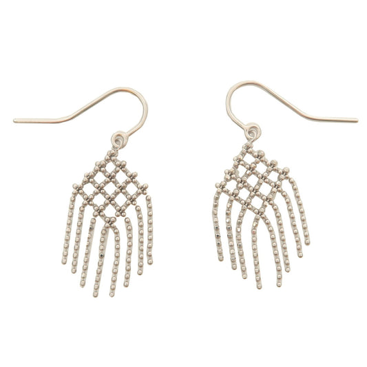 Tiffany&Co.--Fringe-Earrings-K18WG-750WG-White-Gold