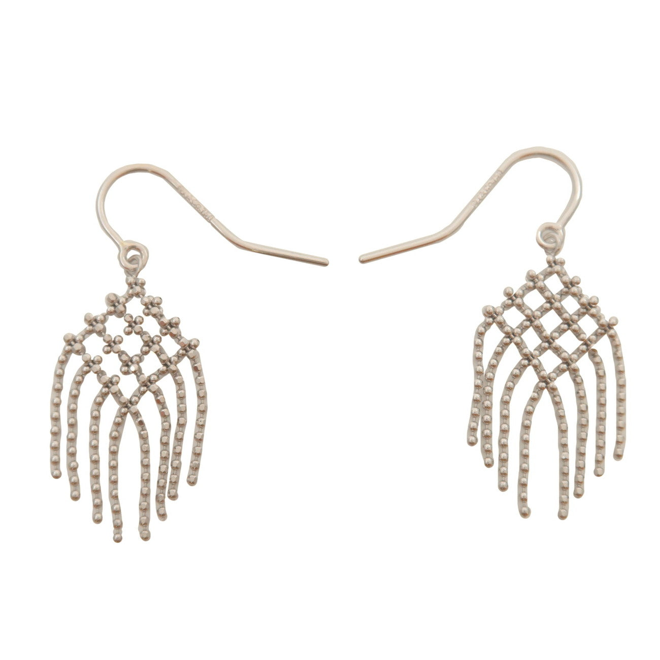 Tiffany&Co.--Fringe-Earrings-K18WG-750WG-White-Gold