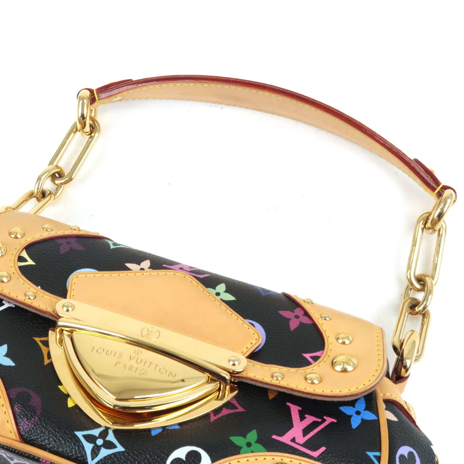 LV Multicolor Sling Bag MULTI POCHETTE Black - Price in India