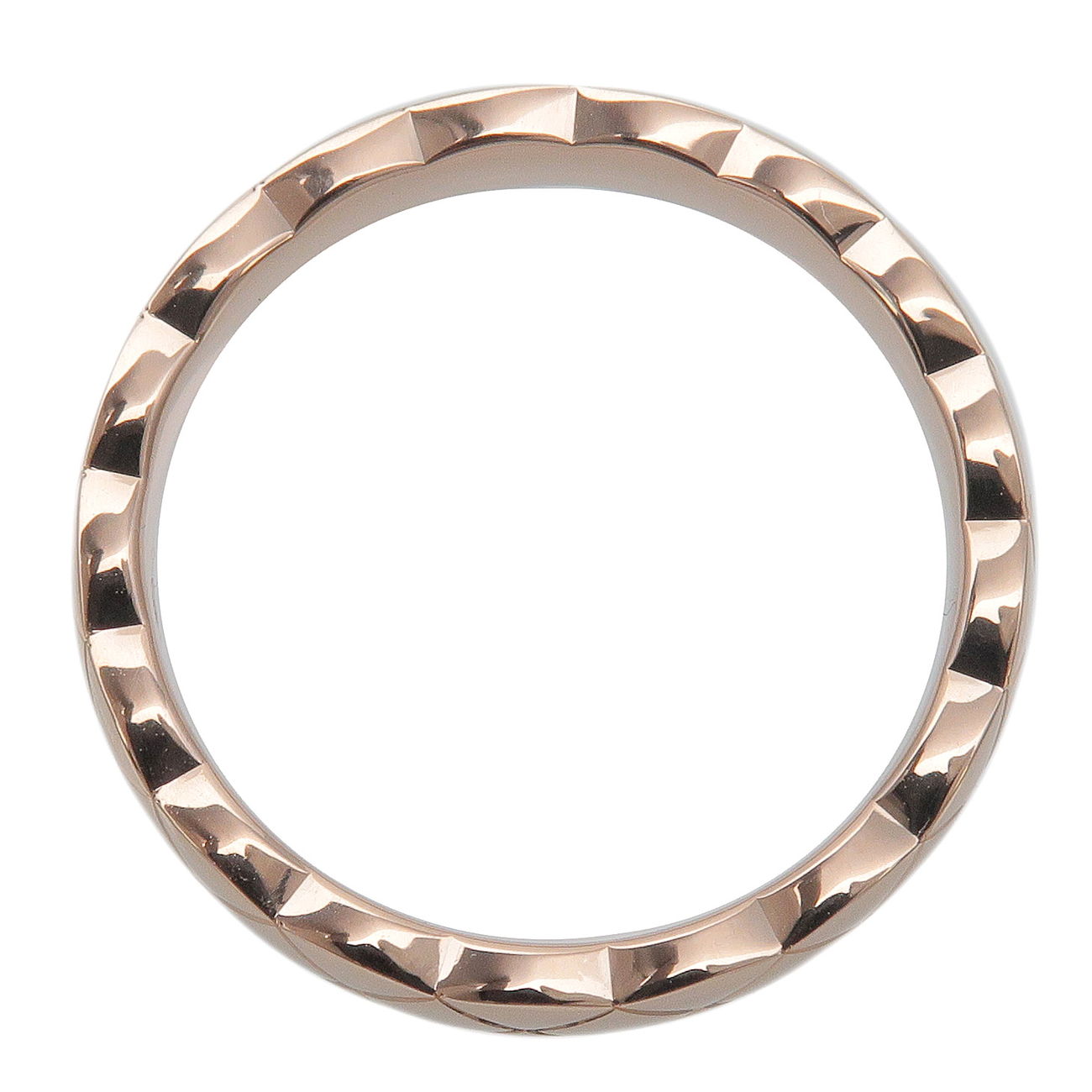 CHANEL Coco Crush Mini Ring K18PG 750PG Rose Gold #49 US5 EU49