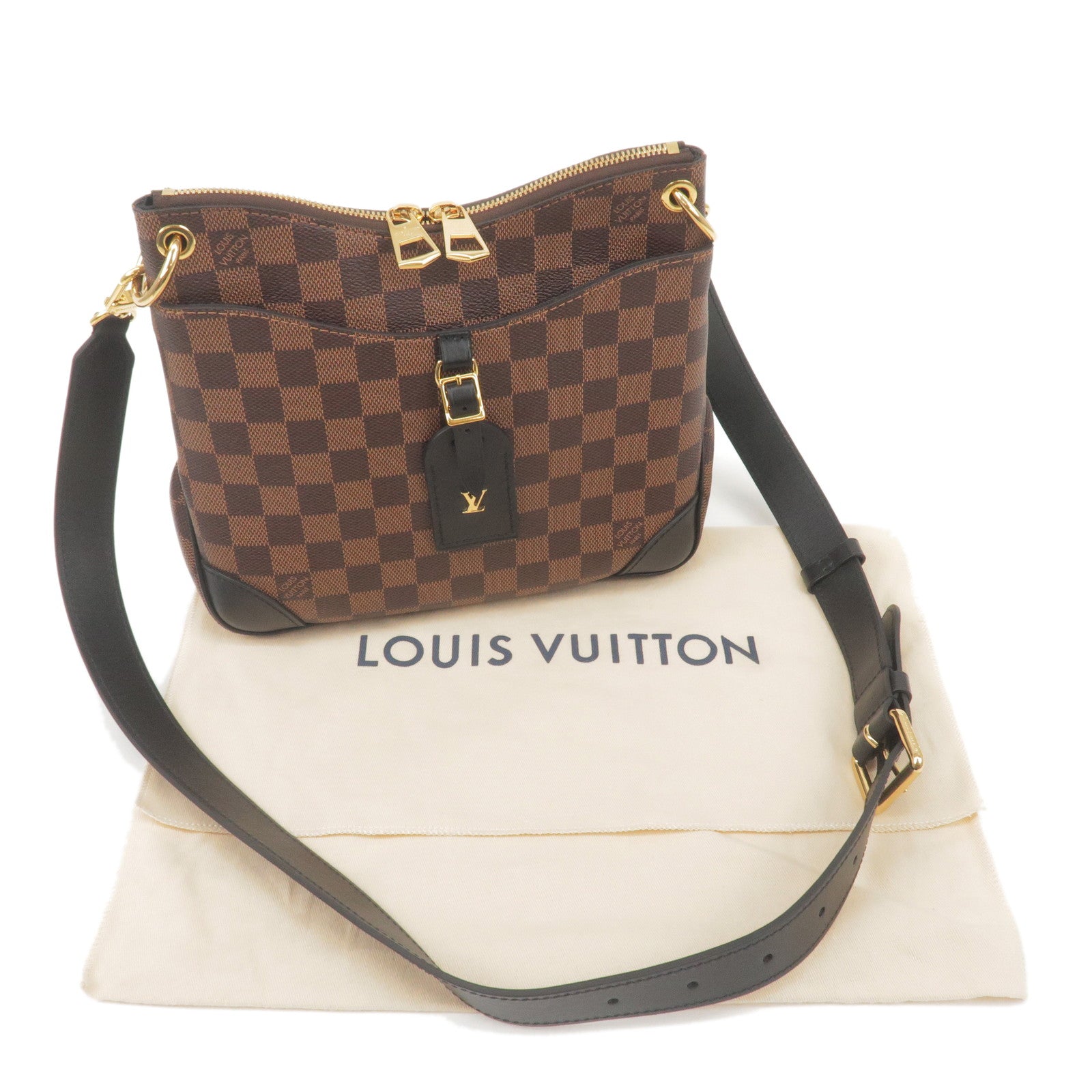 Louis-Vuitton-Damier-Ebene-Odeon-NM-PM-Shoulder-Bag-N50064 – dct