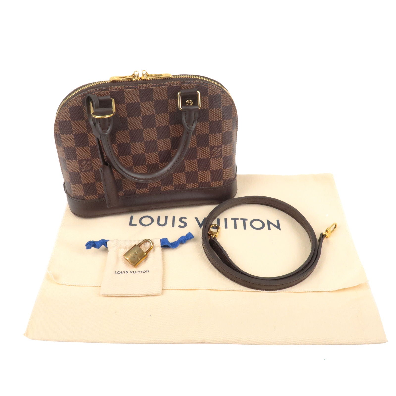 Louis Vuitton Damier Canvas Alma PM Bag
