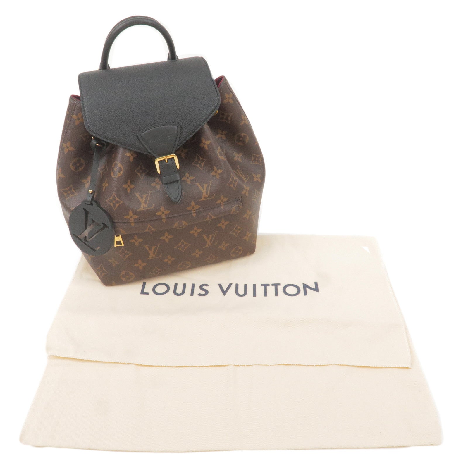 Louis Vuitton Monogram Montsouris PM Noir Backpack - A World Of