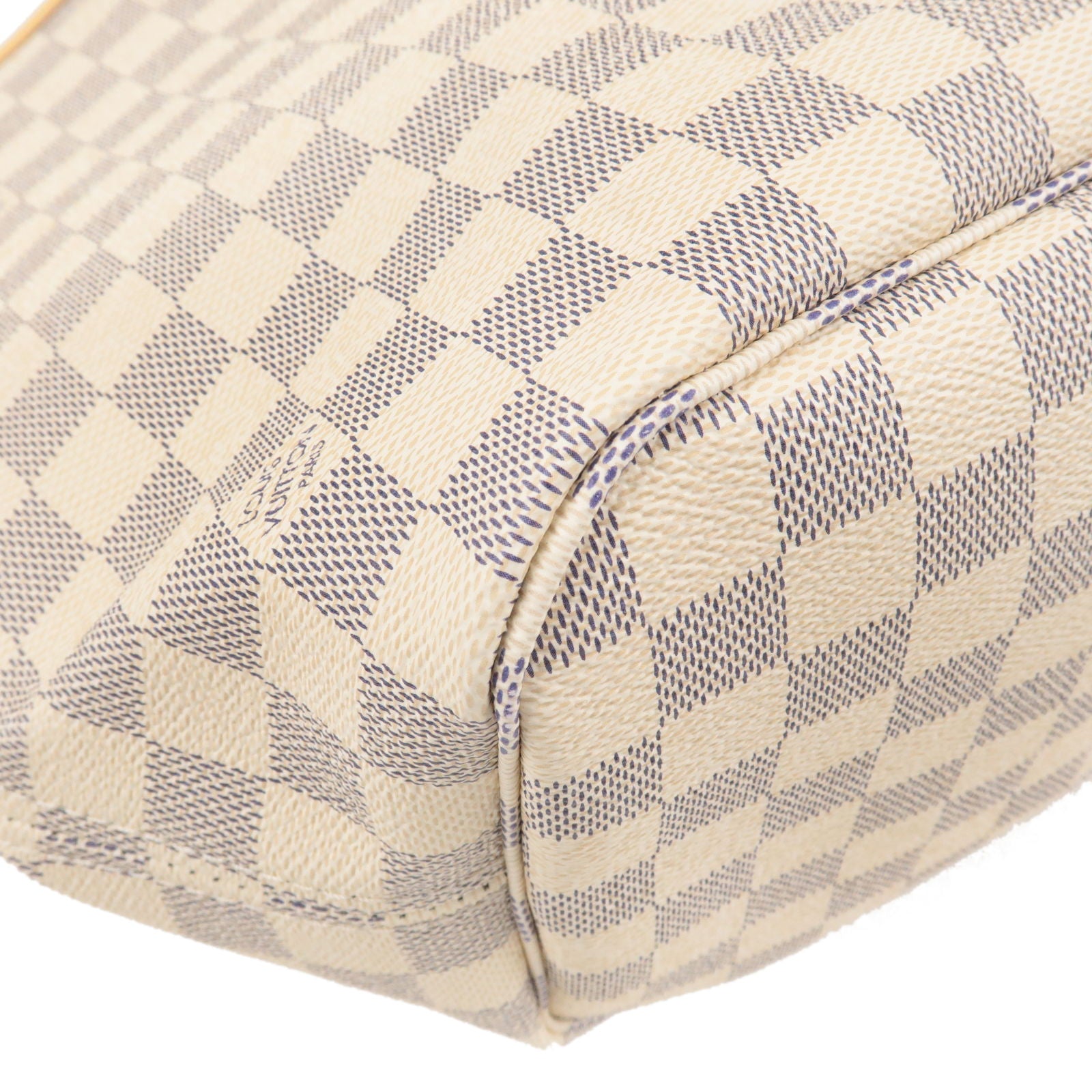 Louis Vuitton Damier Azur Neverfull MM with Pink Lining N41605  Louis  vuitton damier, Louis vuitton damier azur, Louis vuitton
