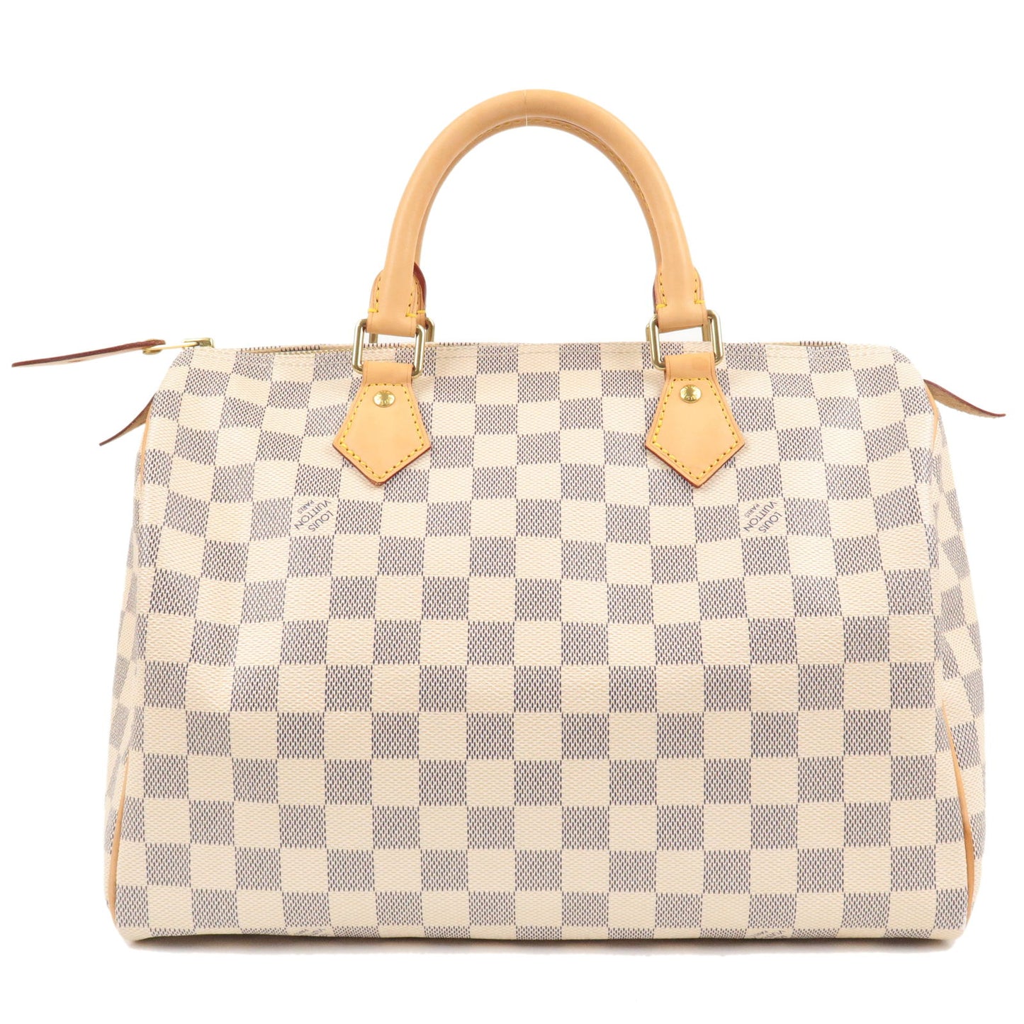 LOUIS VUITTON Louis Vuitton Damier Azur Canvas Speedy 30 Bag