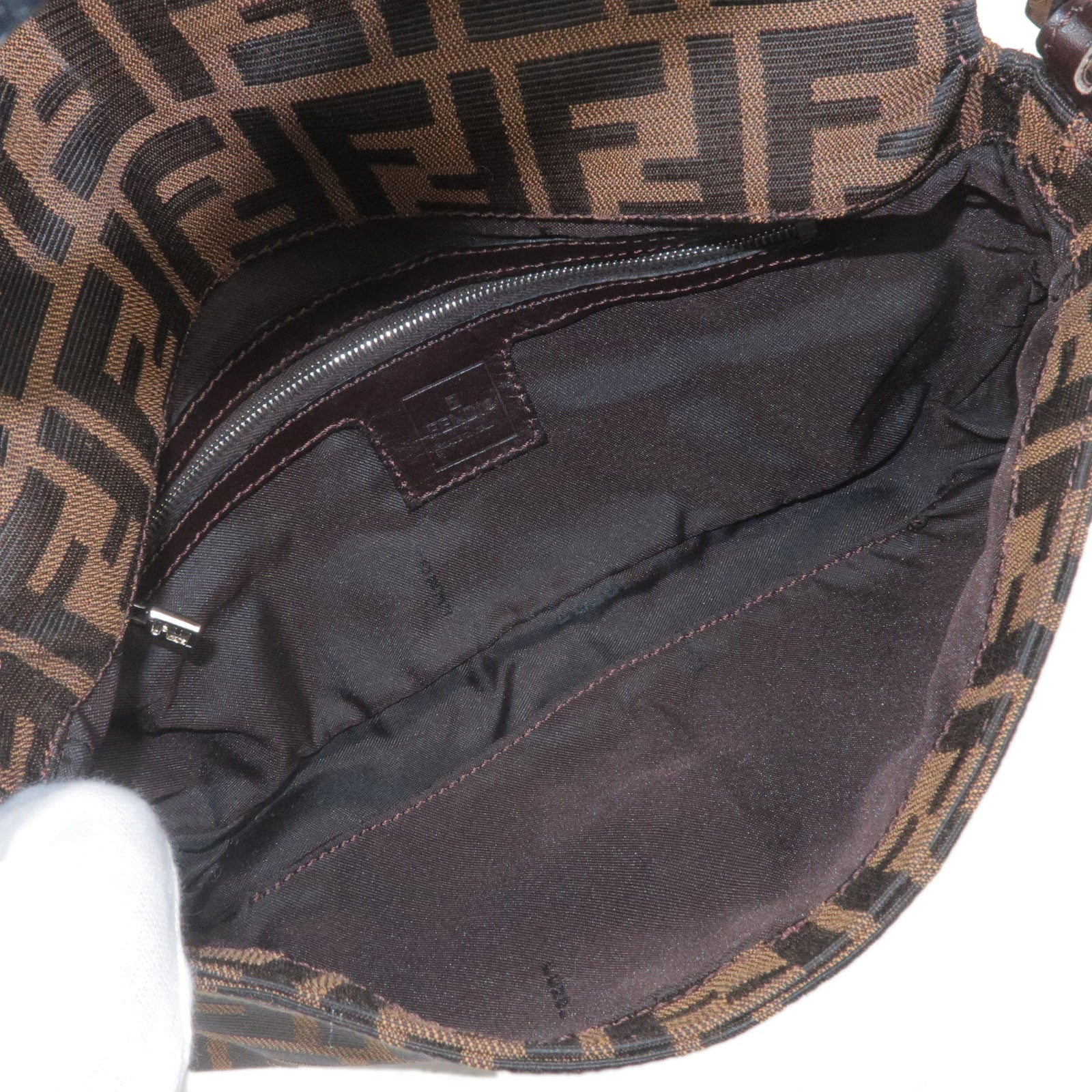 FENDI-Zucca-Mamma-Baguette-Canvas-Leather-Shoulder-Bag-Brown-26424 –  dct-ep_vintage luxury Store