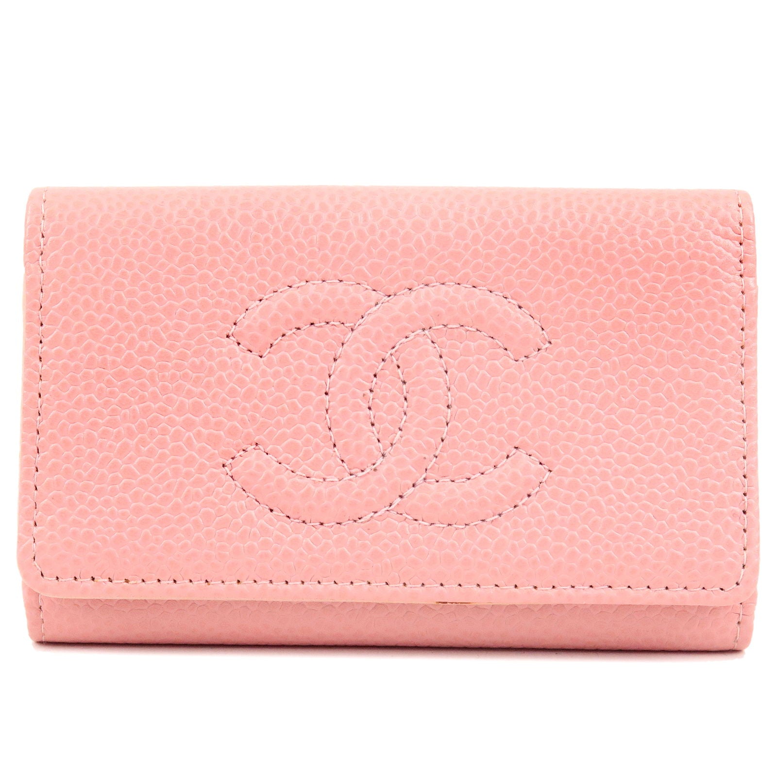 CHANEL-Caviar-Skin-Coco-Mark-Key-Case-6-Ring-Pink-A13502 – dct-ep_vintage  luxury Store