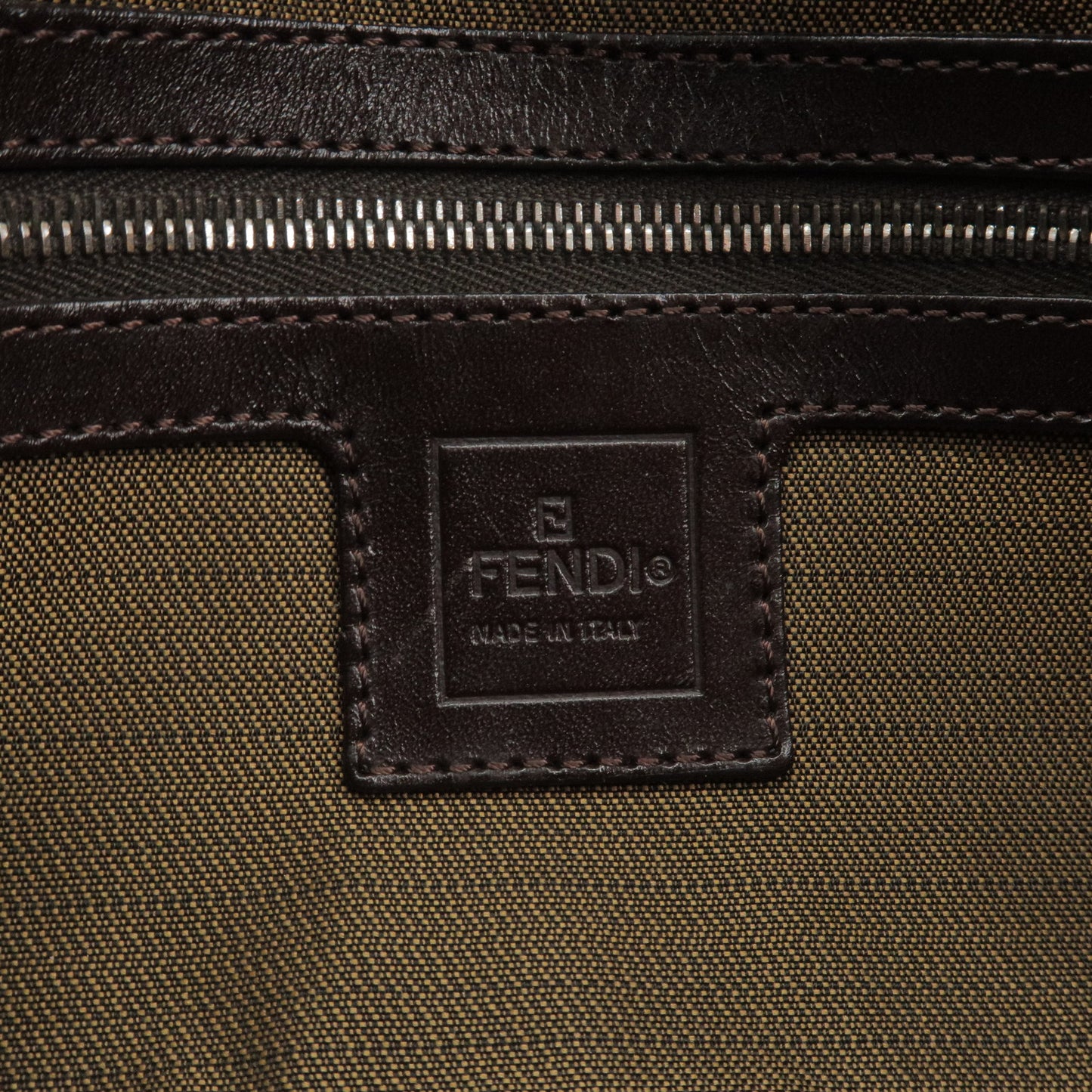 Fendi Zucca Brown Canvas Mamma Baguette Shoulder Bag - ARL1015 –  LuxuryPromise