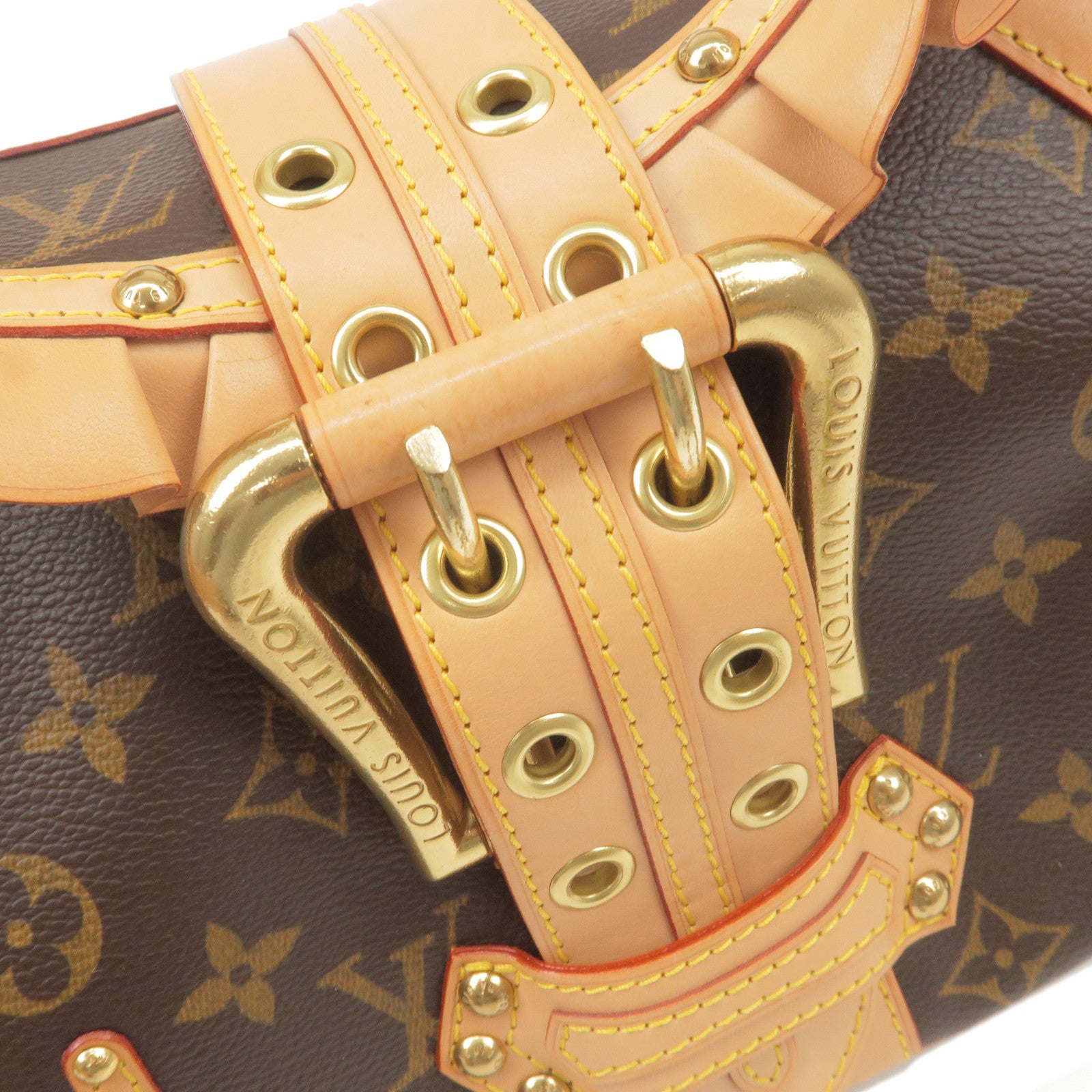 Authentic Louis Vuitton Monogram Leonor Hand Bag Shoulder Bag