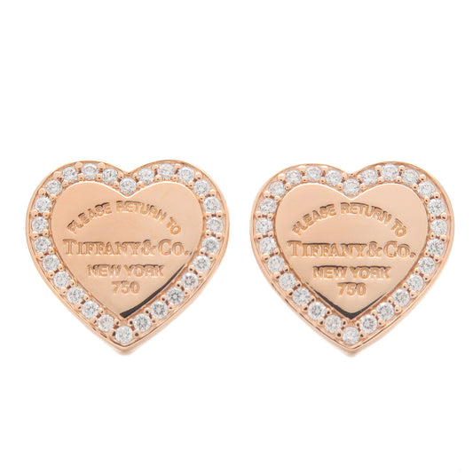 Tiffany&Co.-Return-to-Tiffany-Heart-Tag-Diamond-Earrings-K18PG