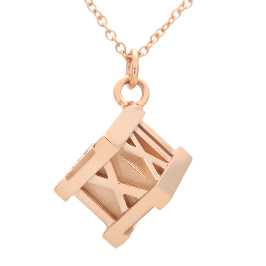 Tiffany&Co.-Atlas-Cube-Necklace-K18PG-750PG-Rose-Gold