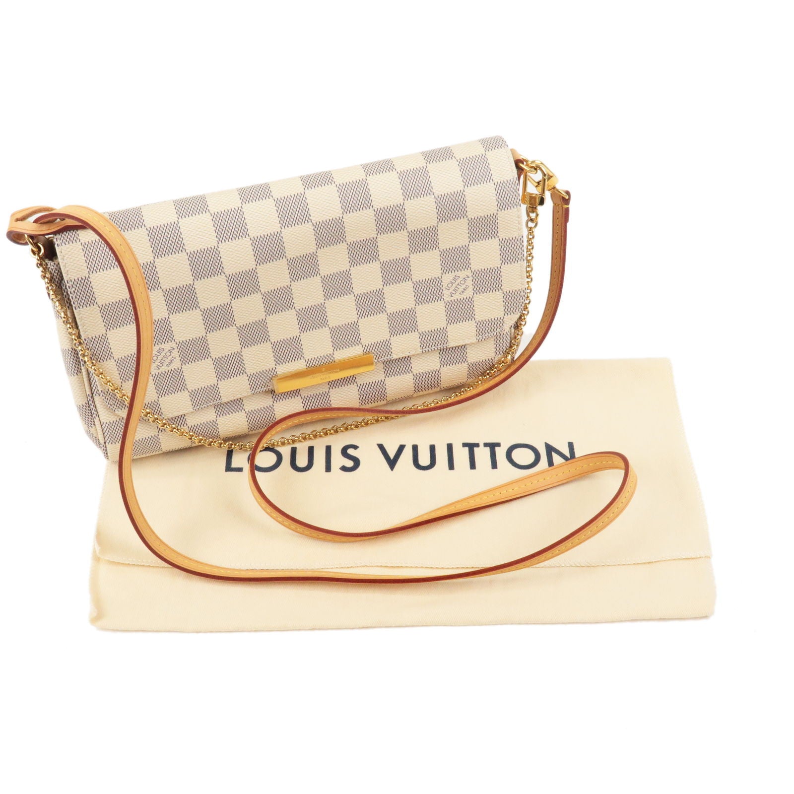 Louis Vuitton Damier Azur Favorite MM Crossbody - A World Of Goods