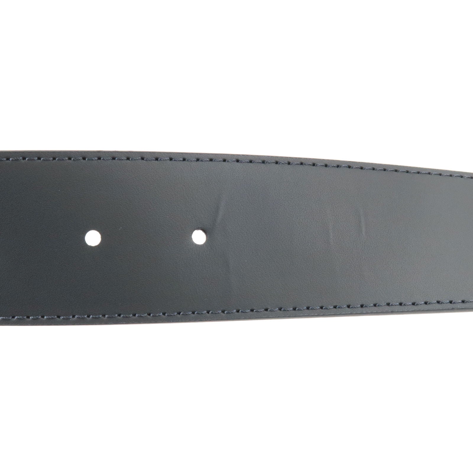 Genuine Louis Vuitton LV Black Leather belt with LV Box & pouch, Belt  Size 90/36