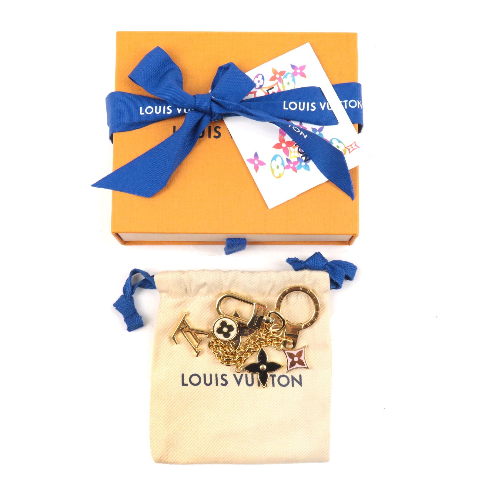 Louis Vuitton 国内買付BIJOU DE SAC CHAINE チェリーブロッサム Louis Vuitton Bijoux Sac Mini Lin Bag Charm Pink – DAC
