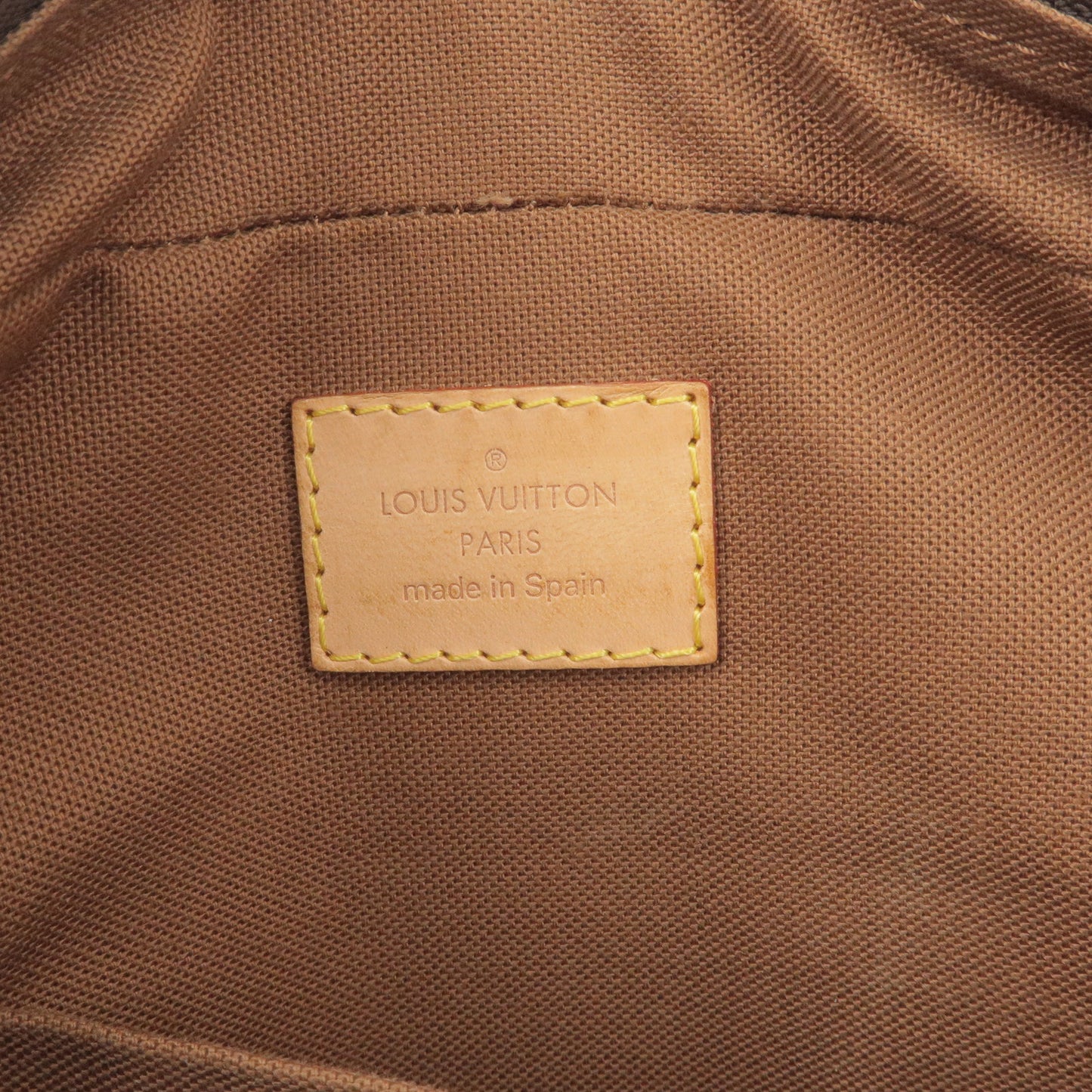 Louis Vuitton Sac Bosphore M40043 Monogram Canvas 2way Business Bag Brown