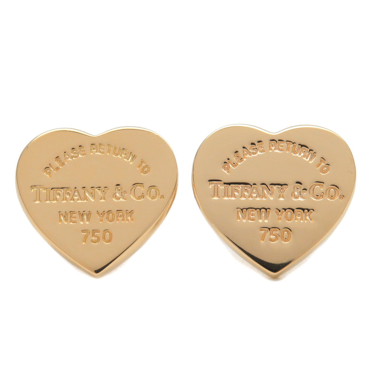 Tiffany&Co.-Return-to-Tiffany-Mini-Heart-Earrings-K18-Yellow-Gold