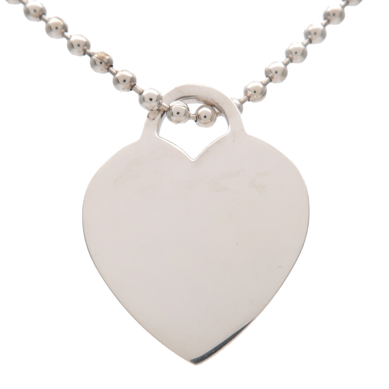 Tiffany&Co. Return to Tiffany Heart Tag Necklace SV925 Silver