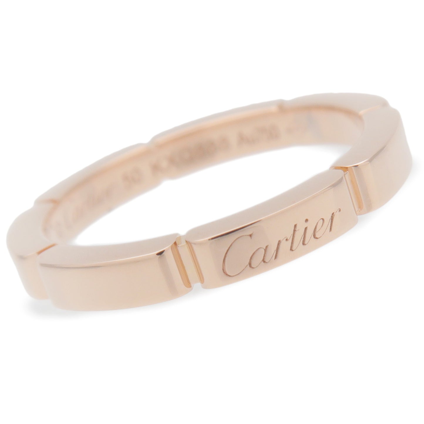 Cartier Maillon Panthere Ring K18PG 750PG Rose Gold #50 US5.5