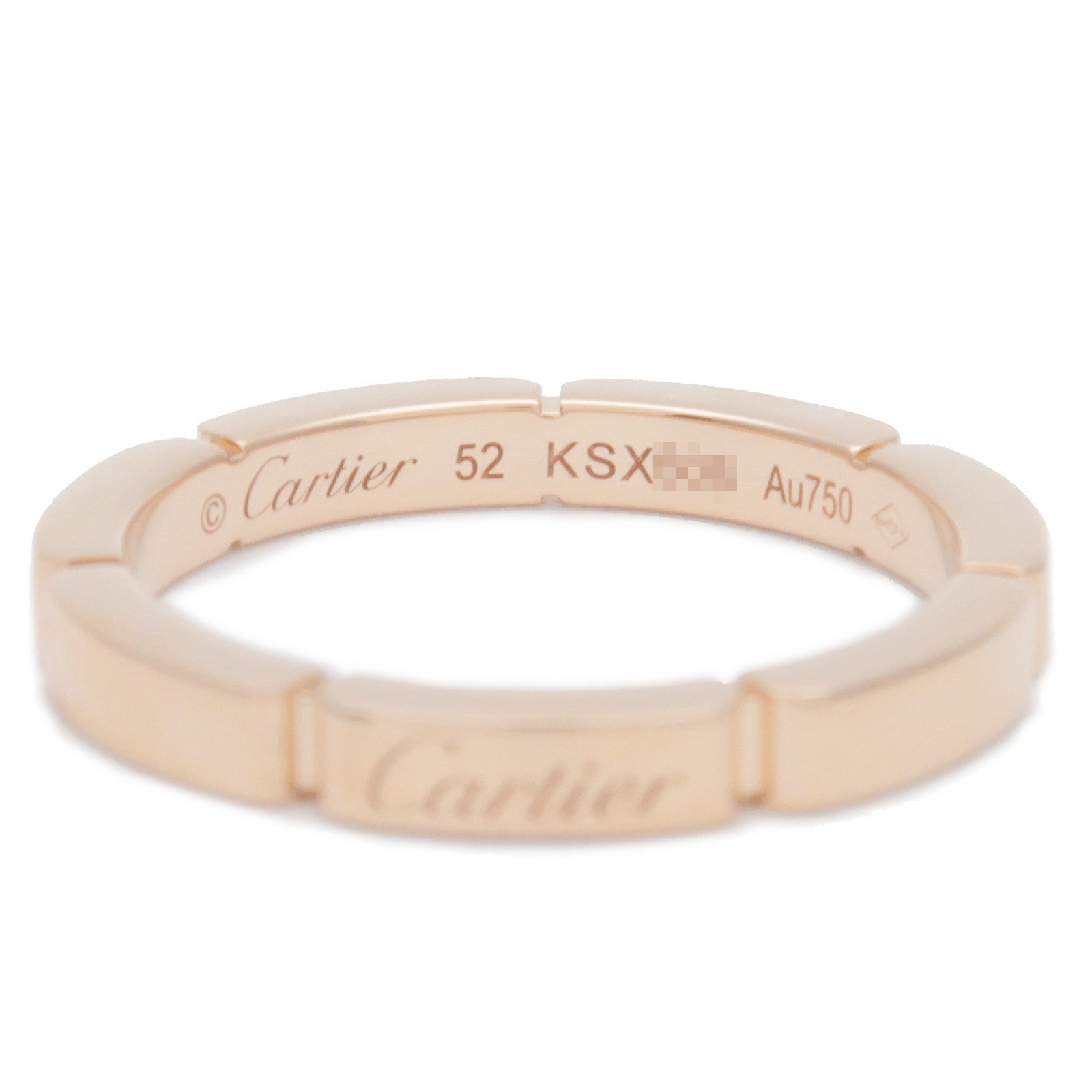 Cartier Maillon Panth re Ring K18PG 750PG Rose Gold 52 US6 EU52