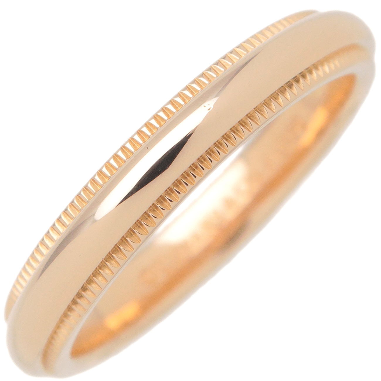 Tiffany&Co.-Milgrain-Band-Ring-K18PG-Rose-Gold-US4.5-EU48