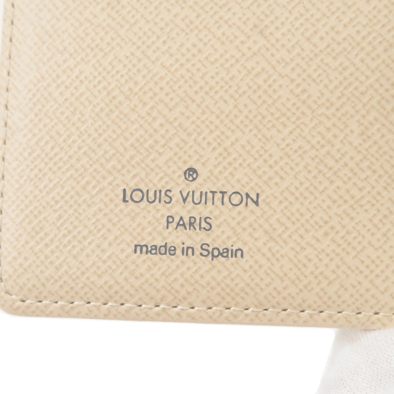 Louis Vuitton Damier Azur Agenda PM Planner Cover R20706