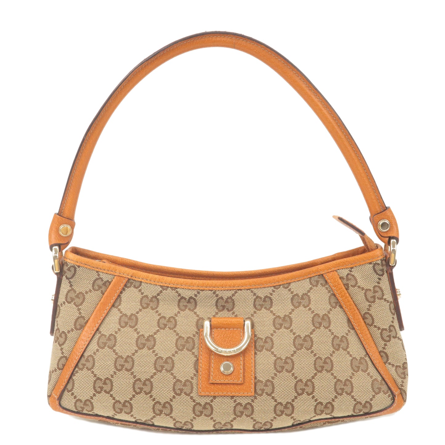 Gucci Beige/Brown GG Canvas Small Abbey Shoulder Bag