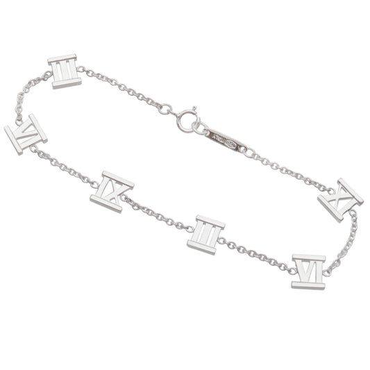 Tiffany&Co.-Atlas-Open-Bracelet-Bangle-K18WG-750WG-White-Gold