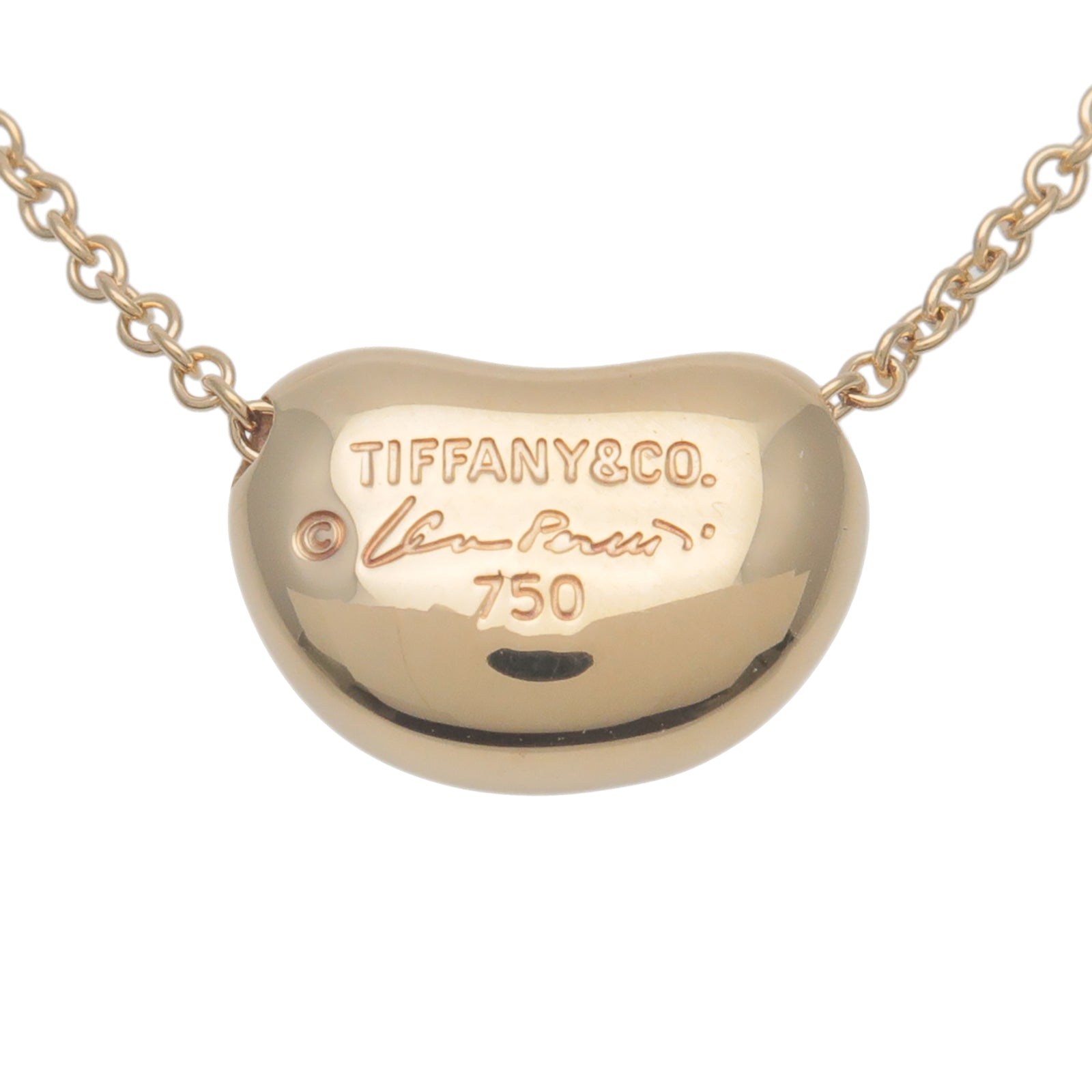 Tiffany&Co.-Mini-Bean-Necklace-K18YG-750YG-Yellow-Gold – dct