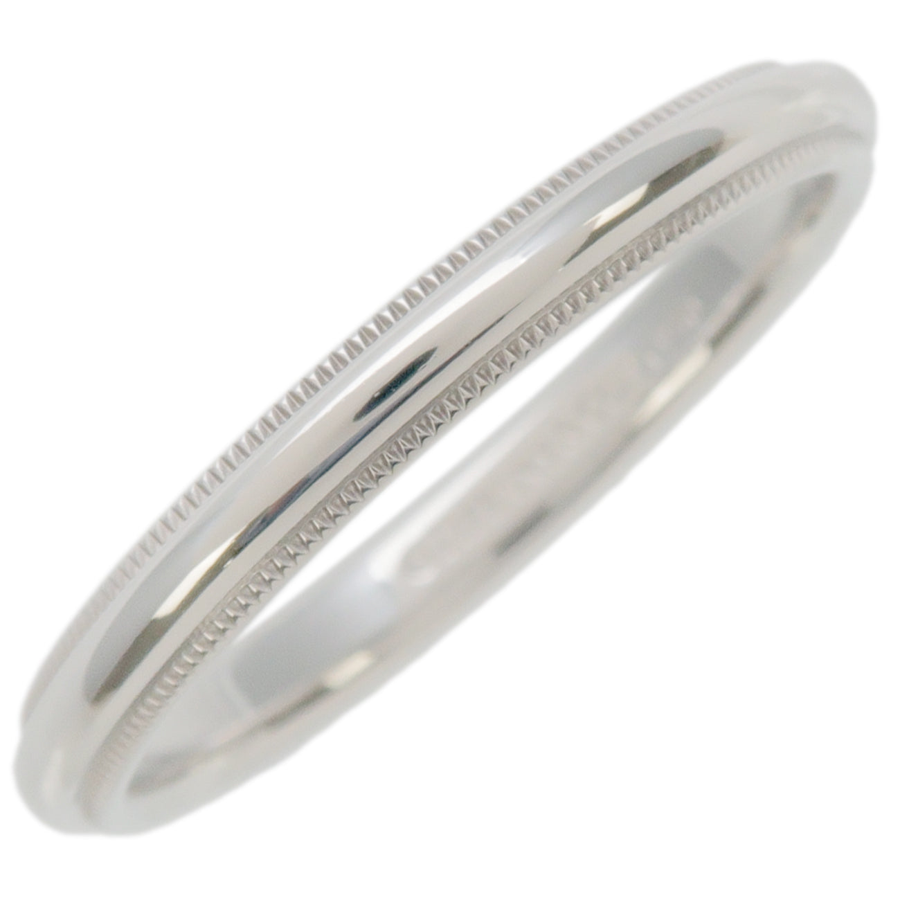 Tiffany&Co.-Milgrain-Band-Ring-PT950-Platinum-US11-HK24.5-EU64.5