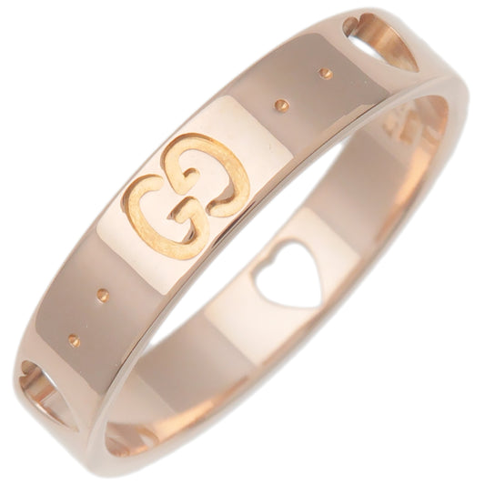 GUCCI-Icon-Amore-Ring-K18PG-750PG-Rose-Gold-#15-US7-7.5-EU55