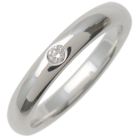 Tiffany&Co.-Stacking-Band-Ring-1P-Diamond-950-Platinum-US4-EU47